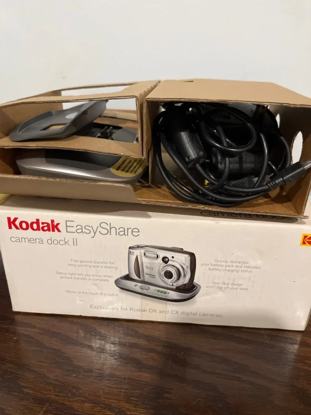 Kodak EasyShare Camera Dock II DX & CX Digital Cameras Fast Picture Transfer